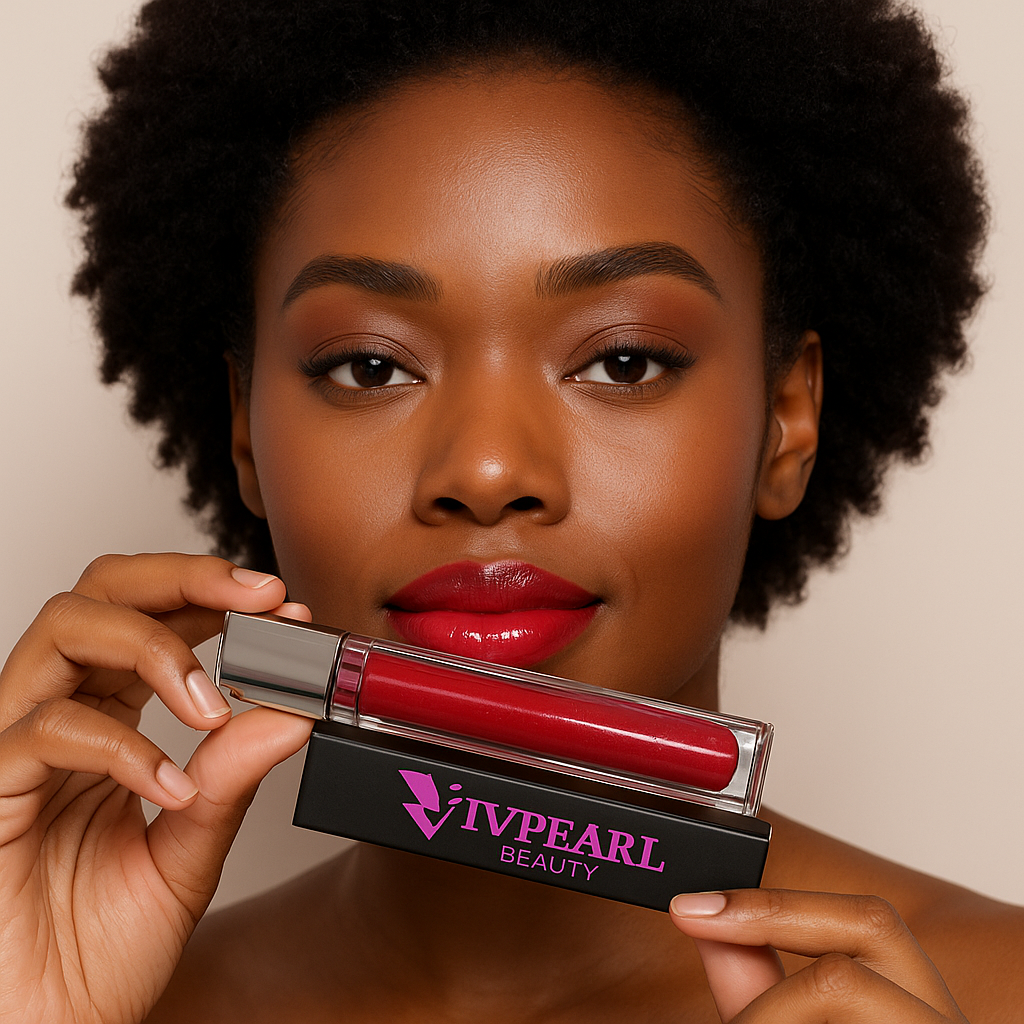 Charming Lipstick – Vivpearl Red Luxe
