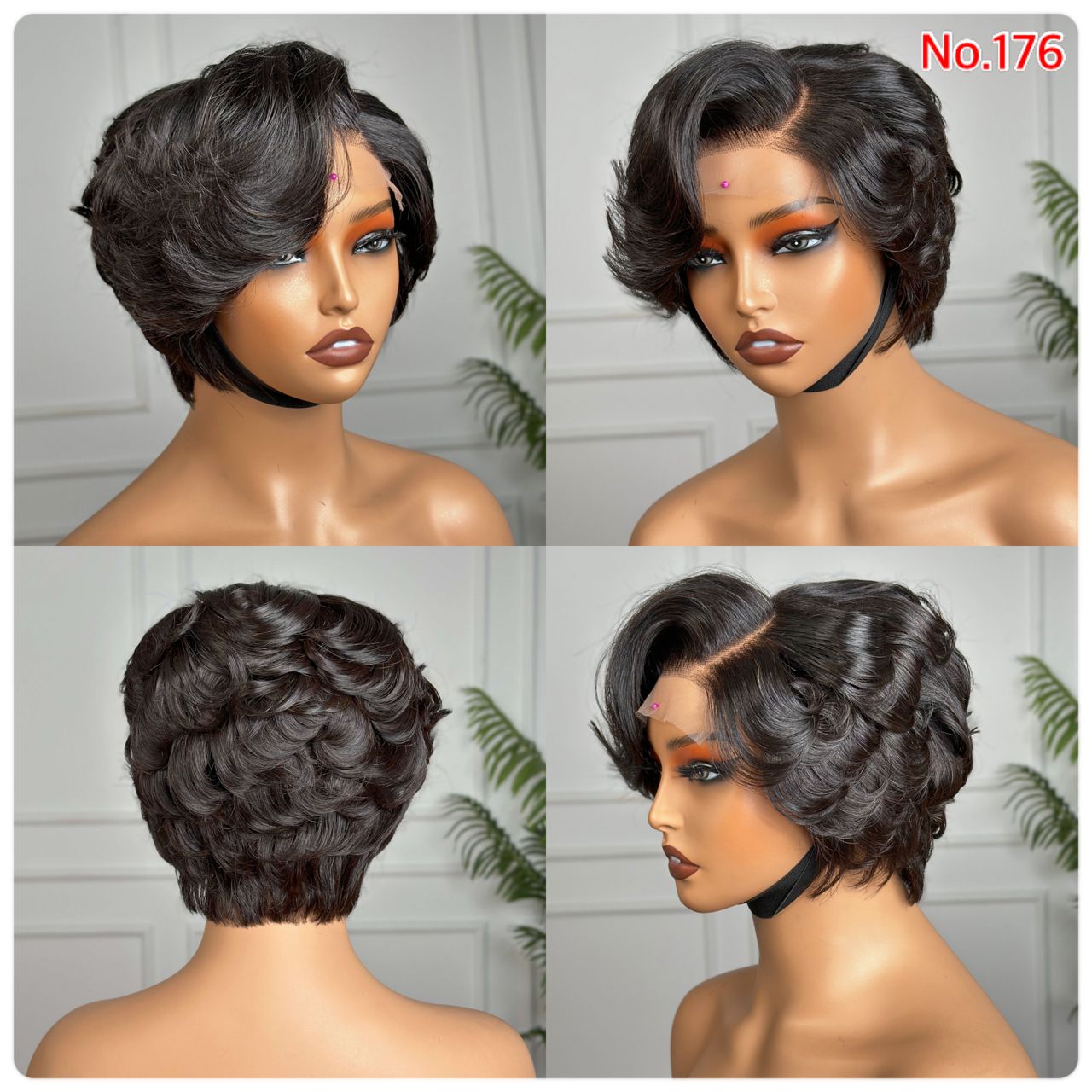 Pixels  cut wig image 0