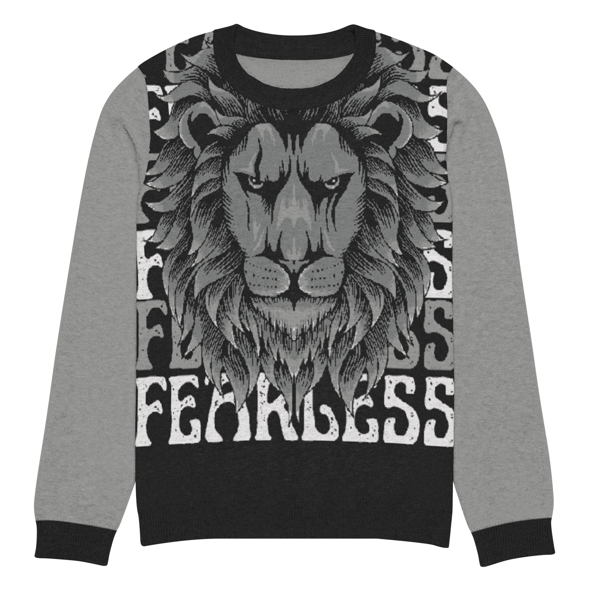 Knitted crew neck sweater image 6