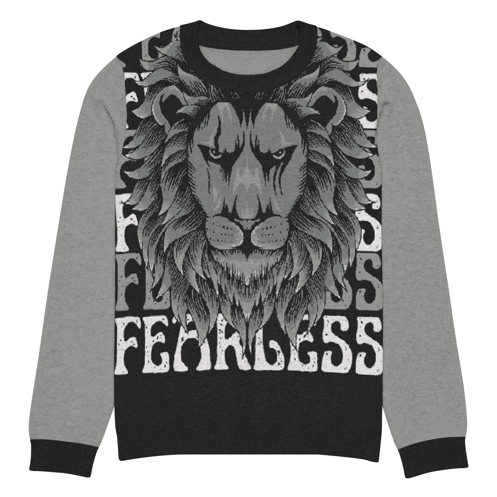 Knitted crew neck sweater image 8