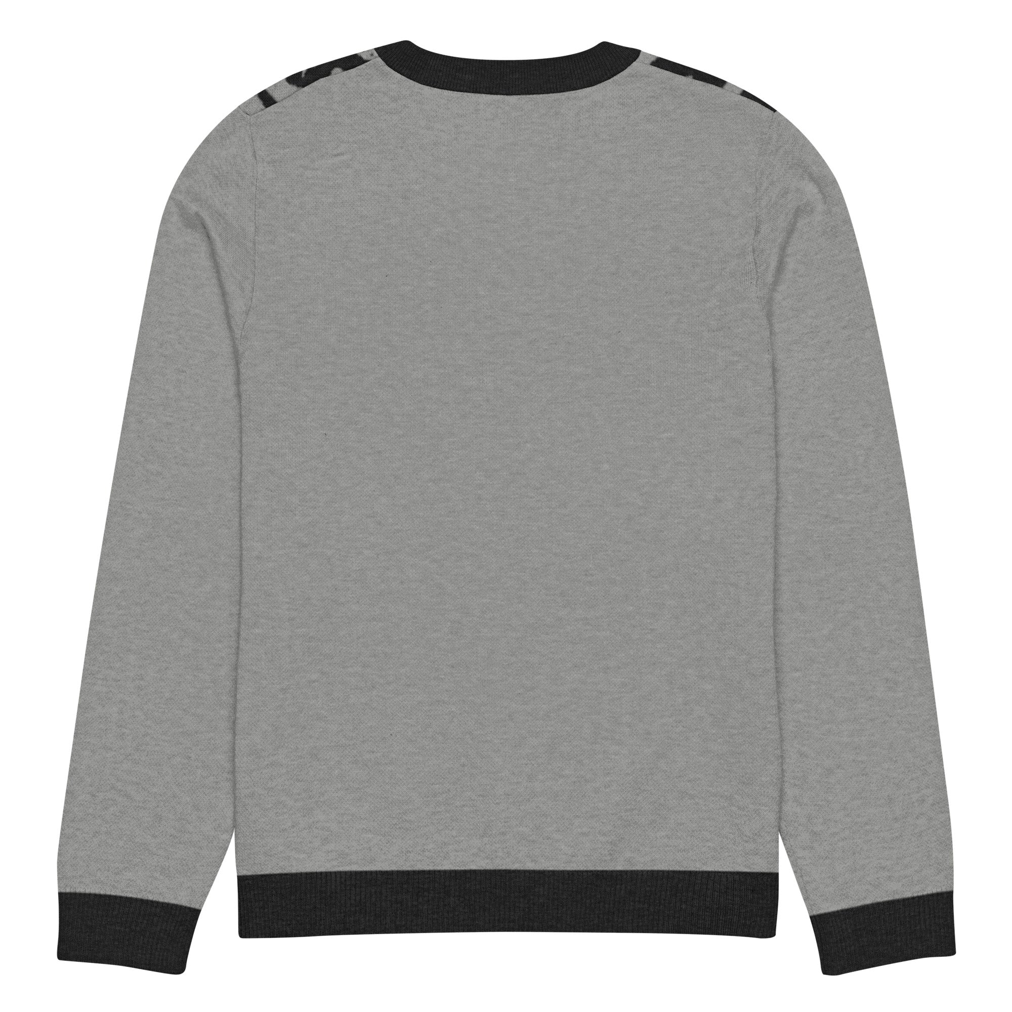 Knitted crew neck sweater image 5
