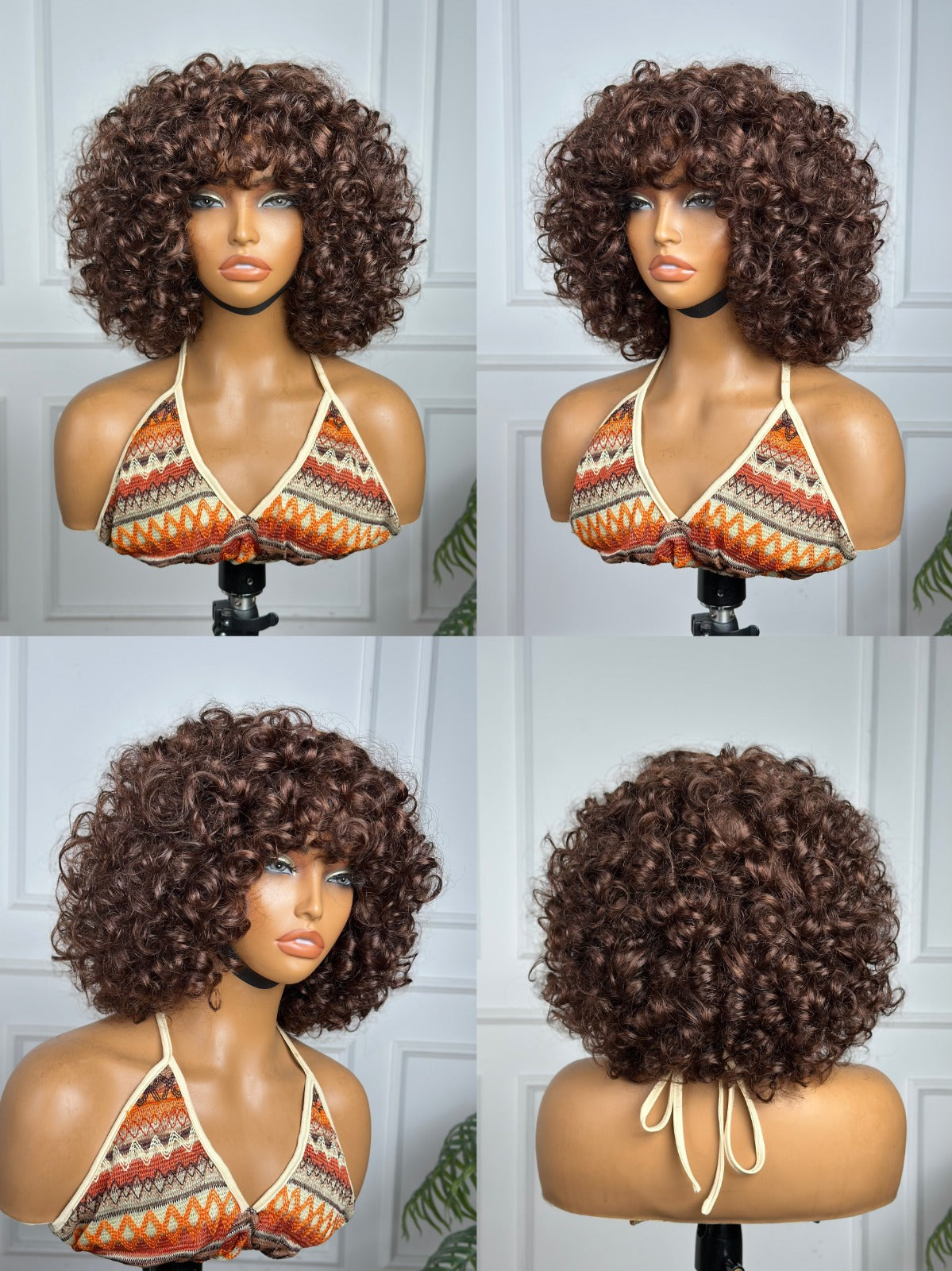 Brown Rose Curl – 12 Inch