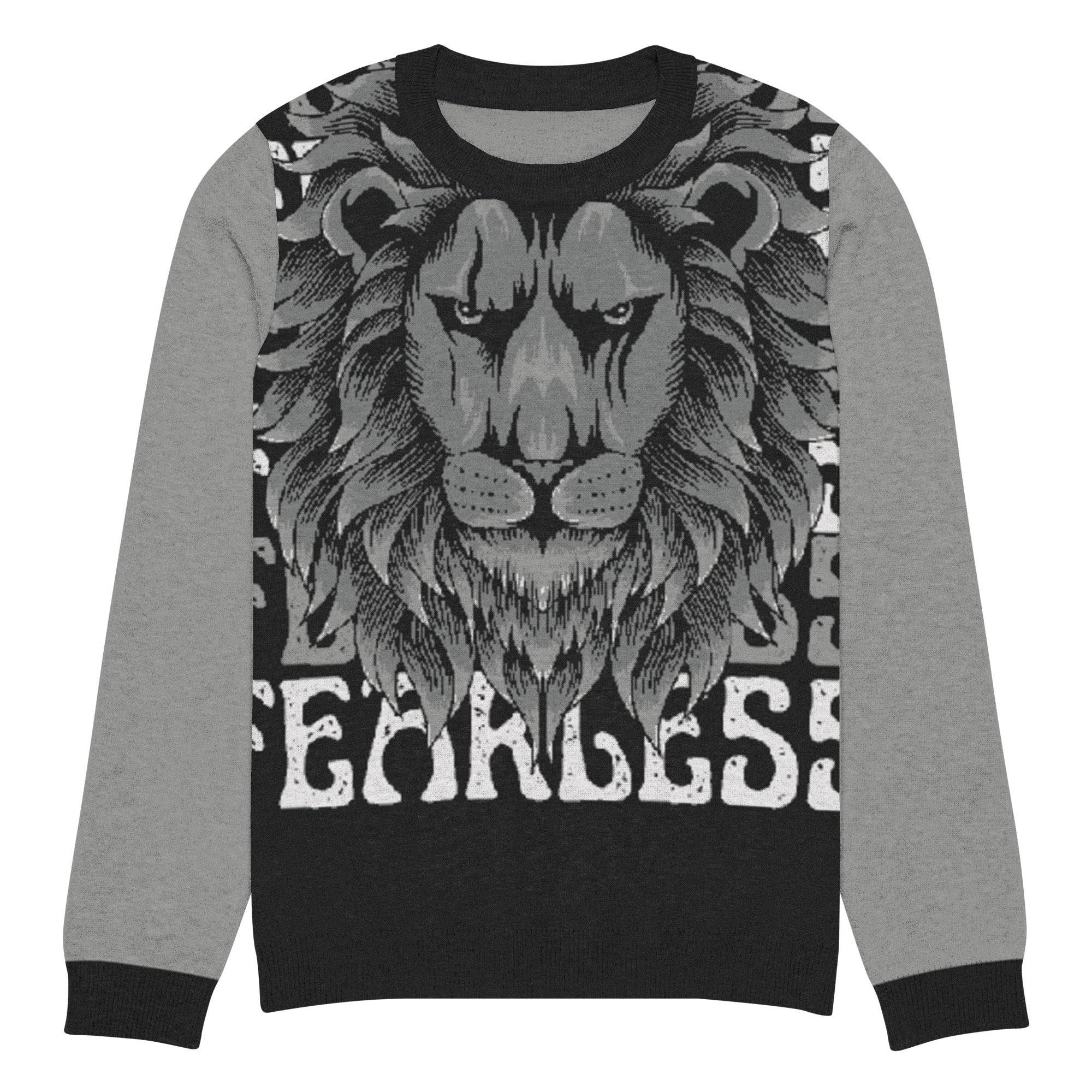 Knitted crew neck sweater image 2